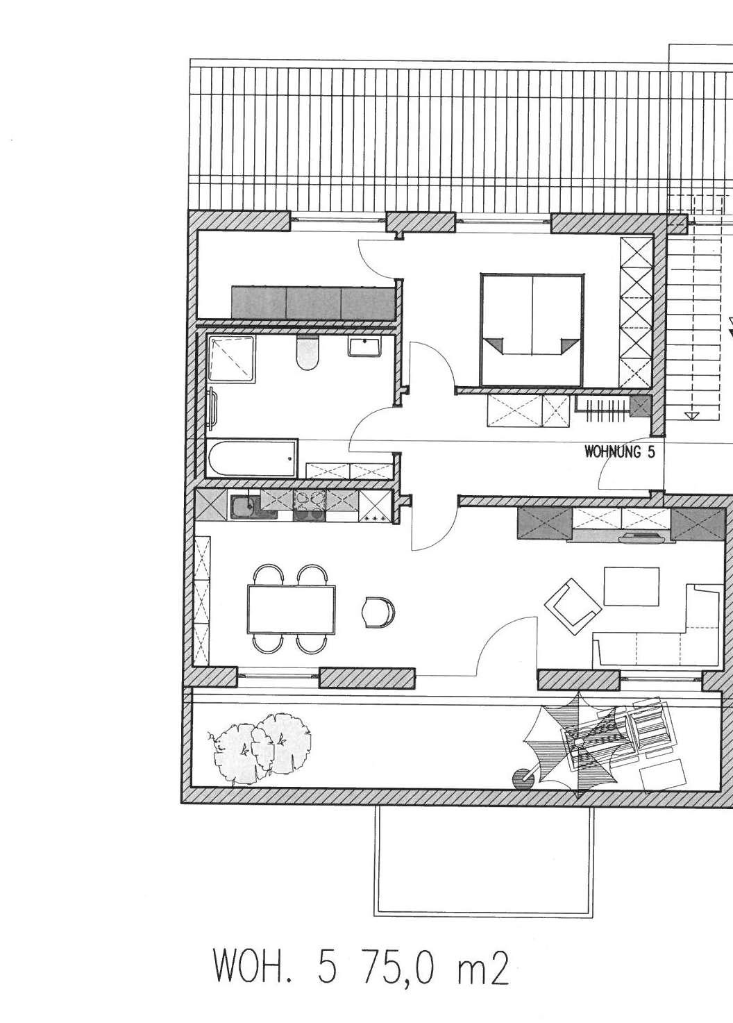 Wohnung 5 – Grundriss